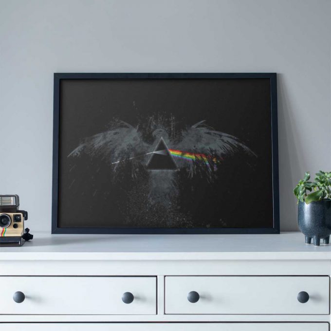 Pink Floyd Poster For Home Decor Gift For Home Decor Gift – Dark Side Of The Moon Eagle Art 5