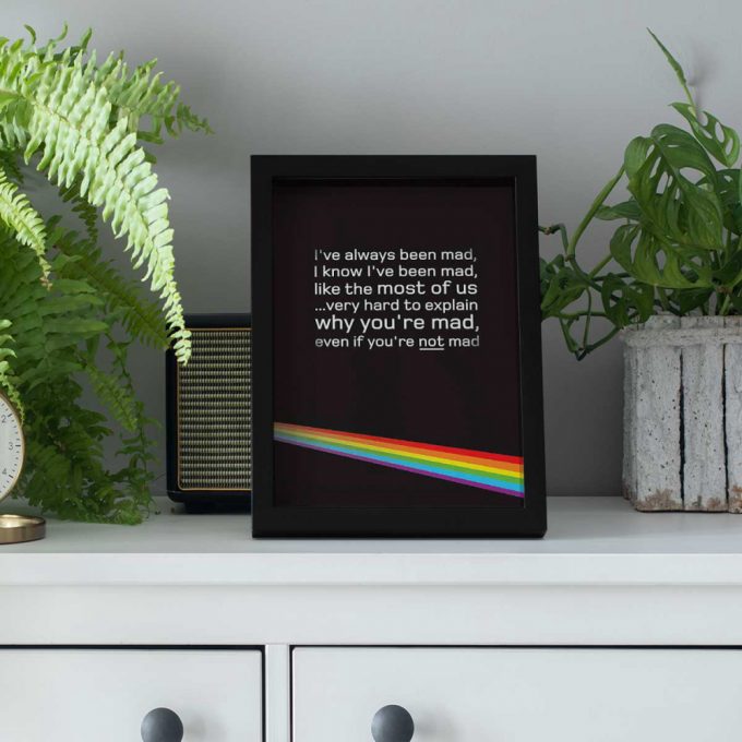 Pink Floyd Poster For Home Decor Gift For Home Decor Gift – Dark Side Of The Moon Hidden Message 5