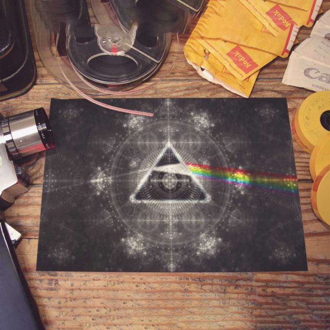 Pink Floyd Poster For Home Decor Gift For Home Decor Gift – Dark Side Of The Moon Psychedelic Art 3