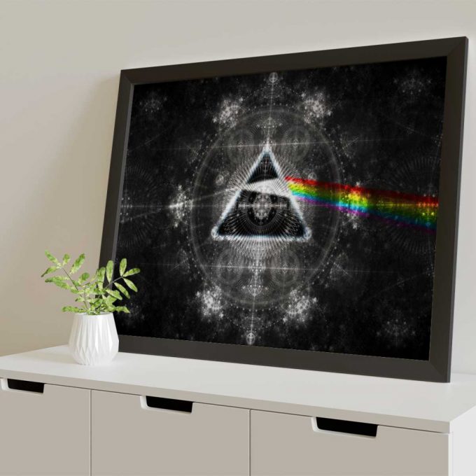 Pink Floyd Poster For Home Decor Gift For Home Decor Gift – Dark Side Of The Moon Psychedelic Art 5