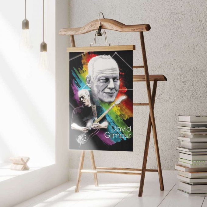 Pink Floyd Poster For Home Decor Gift For Home Decor Gift – David Gilmour Drawing Art 5