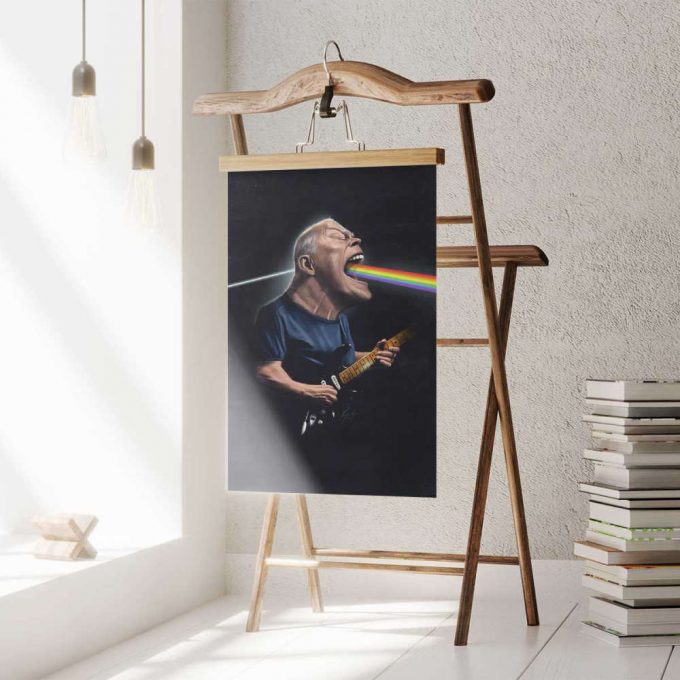 Pink Floyd Poster For Home Decor Gift For Home Decor Gift – David Gilmour Guitar Art 4