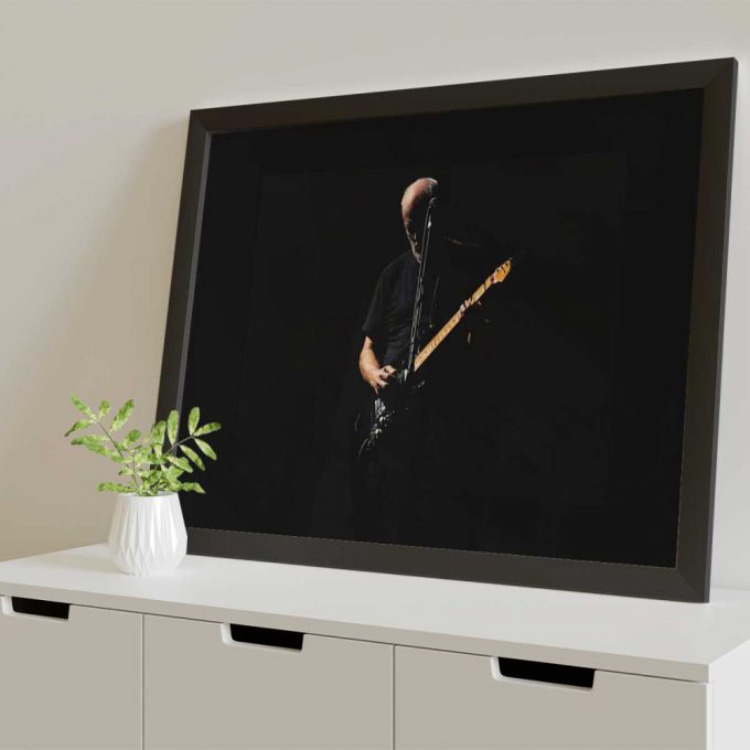 Pink Floyd Poster For Home Decor Gift For Home Decor Gift – David Gilmour In The Dark 2