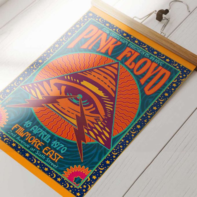 Pink Floyd Poster For Home Decor Gift For Home Decor Gift – Fillmore East 4