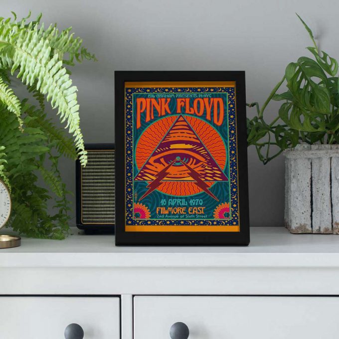 Pink Floyd Poster For Home Decor Gift For Home Decor Gift – Fillmore East 5