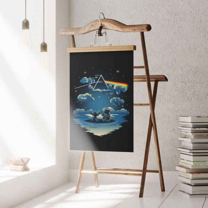 Pink Floyd Poster For Home Decor Gift For Home Decor Gift – Lilo And Stitch Starry Sky Dark Side Of The Moon 2