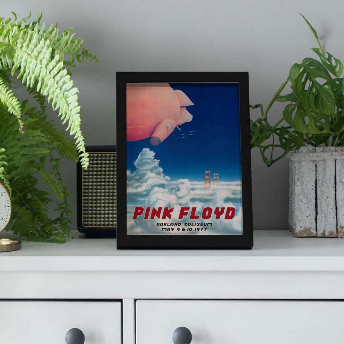 Pink Floyd Poster For Home Decor Gift For Home Decor Gift – Oakland Coliseum 4