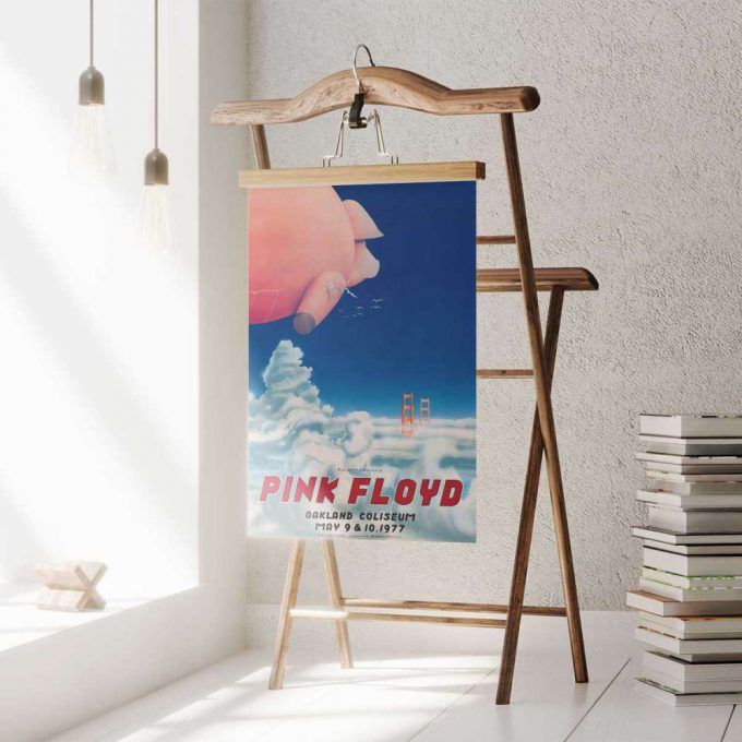 Pink Floyd Poster For Home Decor Gift For Home Decor Gift – Oakland Coliseum 5