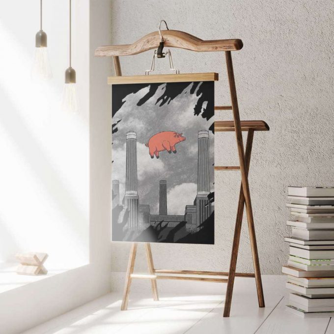 Pink Floyd Poster For Home Decor Gift For Home Decor Gift – Pig At Battersea Digital Art 2