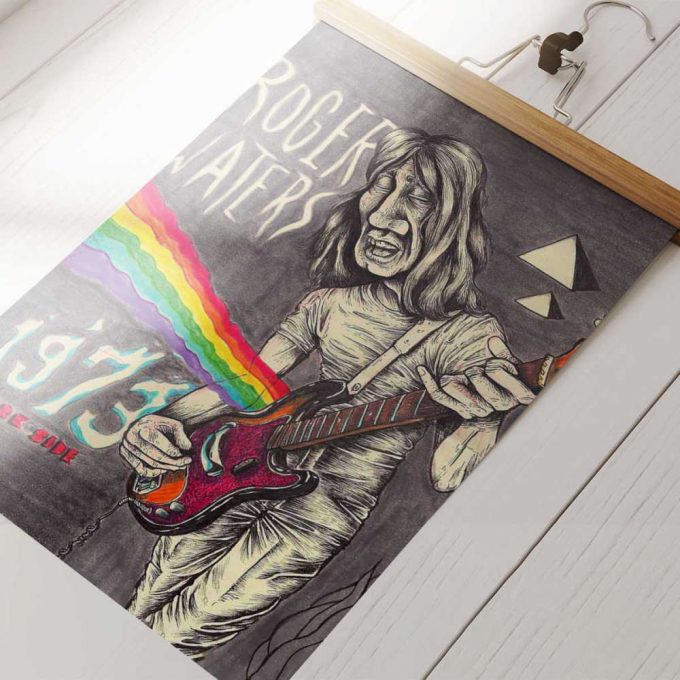 Pink Floyd Poster For Home Decor Gift For Home Decor Gift – Roger Waters Drawing Art 5