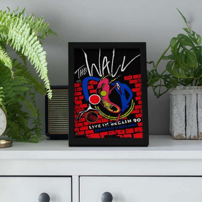 Pink Floyd Poster For Home Decor Gift For Home Decor Gift – Roger Waters The Wall Live In Berlin 1990 2