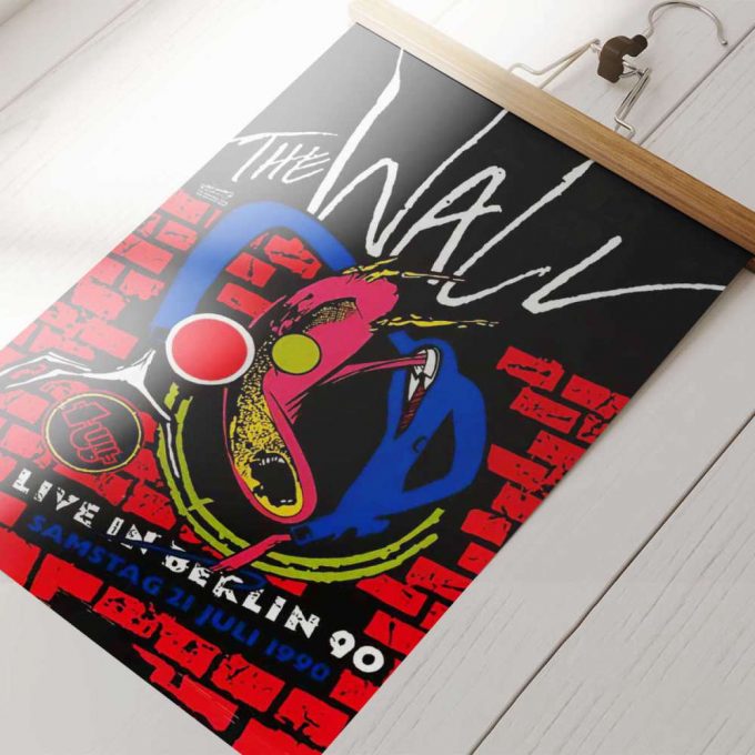 Pink Floyd Poster For Home Decor Gift For Home Decor Gift – Roger Waters The Wall Live In Berlin 1990 3