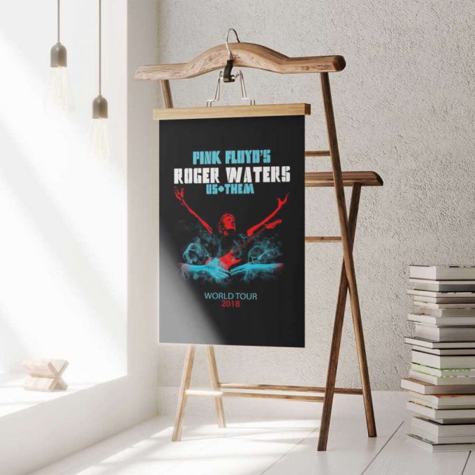 Pink Floyd Poster For Home Decor Gift For Home Decor Gift – Roger Waters Us X Them World Tour 2018 4