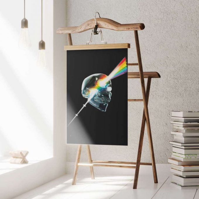 Pink Floyd Poster For Home Decor Gift For Home Decor Gift – Skull Dsotm Art 2