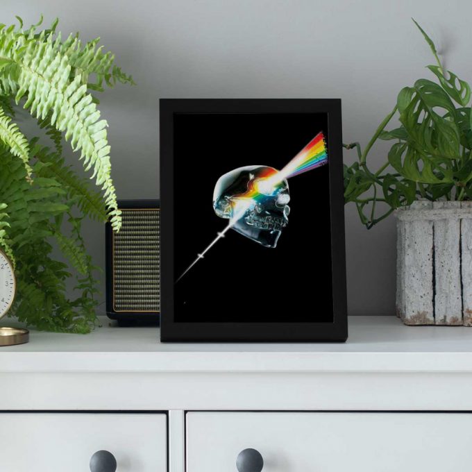 Pink Floyd Poster For Home Decor Gift For Home Decor Gift – Skull Dsotm Art 4