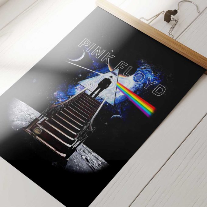 Pink Floyd Poster For Home Decor Gift For Home Decor Gift – Stairway To The Moon 4