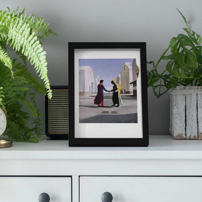 Pink Floyd Poster For Home Decor Gift For Home Decor Gift – Superman Vs Batman Wish You Were Here 3