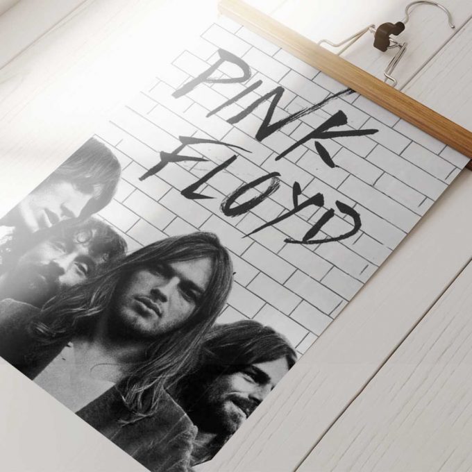 Pink Floyd Poster For Home Decor Gift For Home Decor Gift – The Wall Full Sign Black And White 4