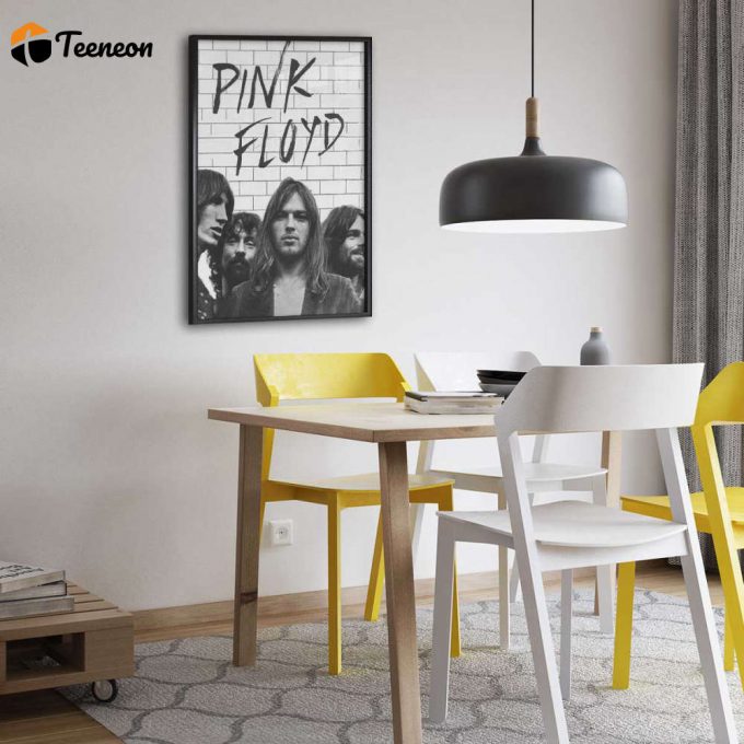 Pink Floyd Poster For Home Decor Gift For Home Decor Gift – The Wall Full Sign Black And White 1