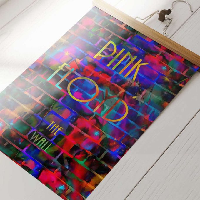 Pink Floyd Poster For Home Decor Gift For Home Decor Gift – The Wall Water Painting 4