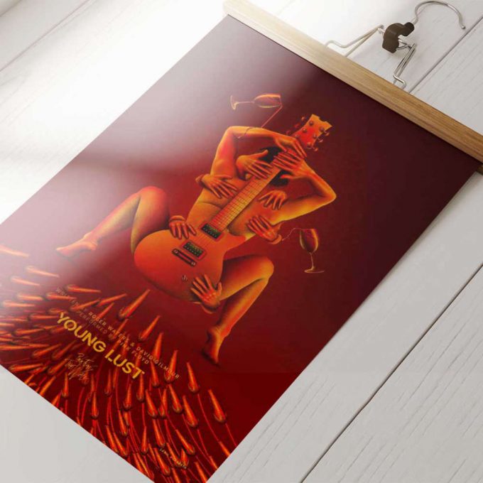 Pink Floyd Poster For Home Decor Gift For Home Decor Gift – Young Lust Fan Art 2