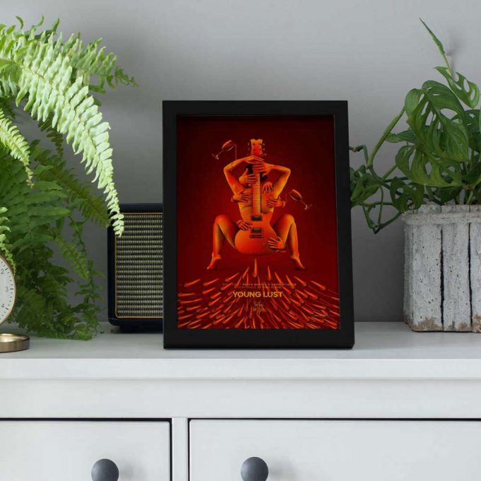 Pink Floyd Poster For Home Decor Gift For Home Decor Gift – Young Lust Fan Art 3