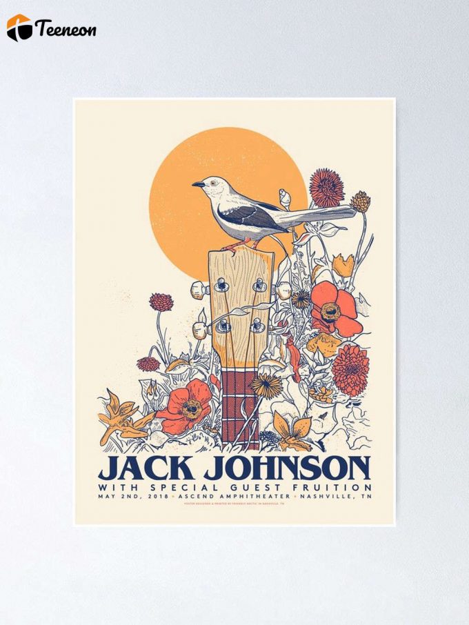 Poster For Home Decor Gift-Jack Johnson Poster For Home Decor Gift 1