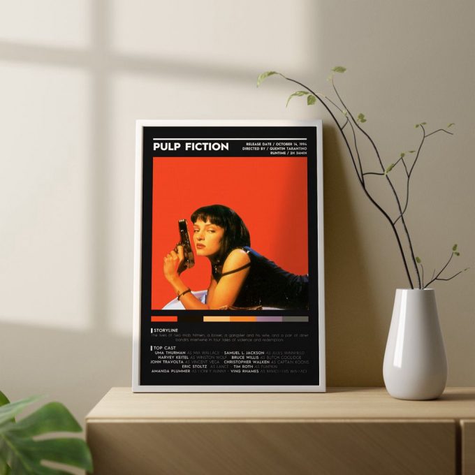 Pulp Fiction Movie Poster For Home Decor Gift / Movie Poster For Home Decor Gift 2