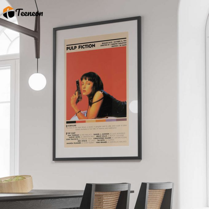 Pulp Fiction Movie Poster For Home Decor Gift / Movie Poster For Home Decor Gift 1