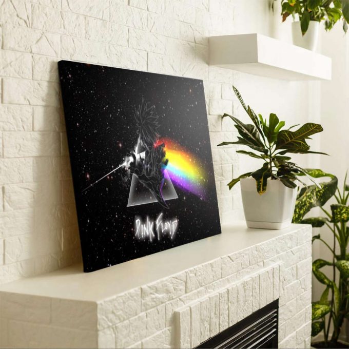 Raven Pink Floyd Tribute Poster For Home Decor Gift Canvas 4