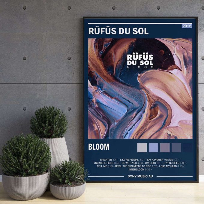 Rfs Du Sol - Bloom - Album Poster For Home Decor Gift 2