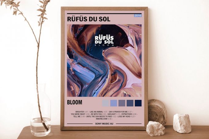 Rfs Du Sol - Bloom - Album Poster For Home Decor Gift 4