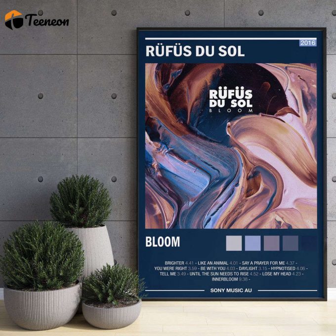 Rfs Du Sol - Bloom - Album Poster For Home Decor Gift 1