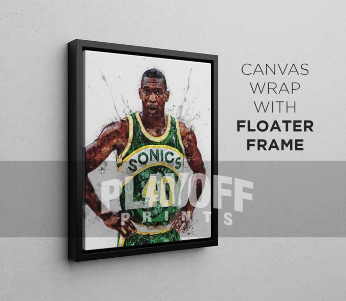 Shawn Kemp Poster For Home Decor Gift - Seattle Supersonices 2