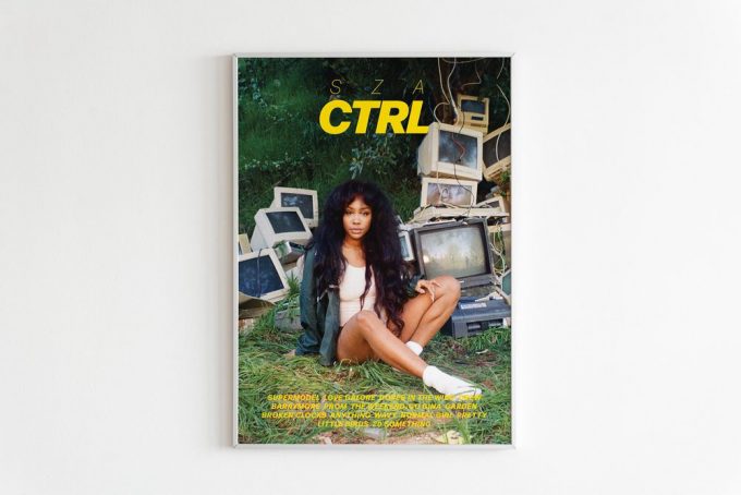 Sza 'Ctrl' Album Poster For Home Decor Gift | Custom Album Tracklist Poster For Home Decor Gift 2