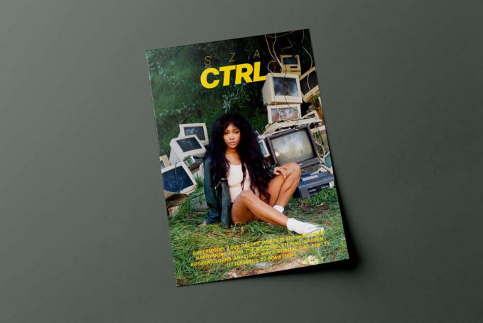 Sza 'Ctrl' Album Poster For Home Decor Gift | Custom Album Tracklist Poster For Home Decor Gift 3