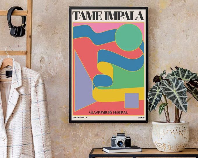 Tame Impala Poster For Home Decor Gift, Currents Album Cover Poster For Home Decor Gift, Gift For Fans 2