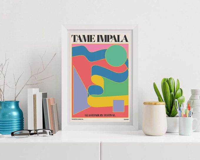 Tame Impala Poster For Home Decor Gift, Currents Album Cover Poster For Home Decor Gift, Gift For Fans 4