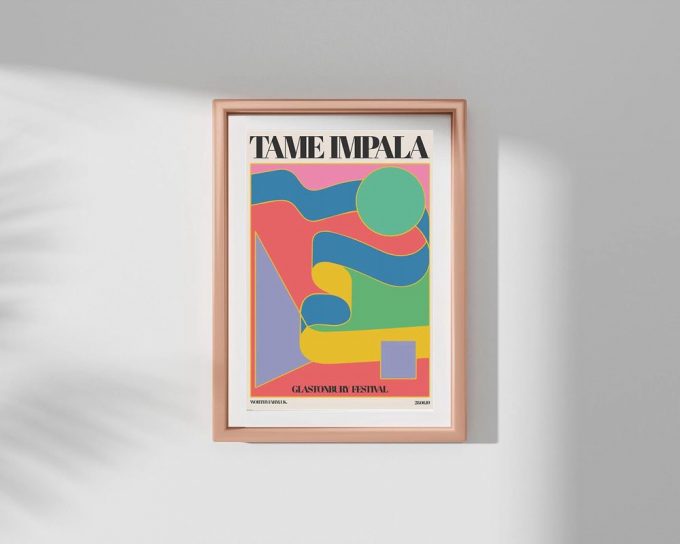 Tame Impala Poster For Home Decor Gift, Currents Album Cover Poster For Home Decor Gift, Gift For Fans 5