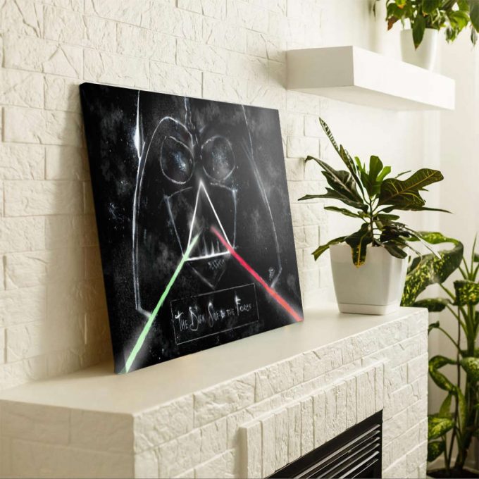 The Dark Side Of The Force Pink Floyd Poster For Home Decor Gift Pink Floyd Canvas 3