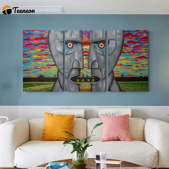 The Division Bell Painting Art Pink Floyd Poster For Home Decor Gift Pink Floyd Canvas 1