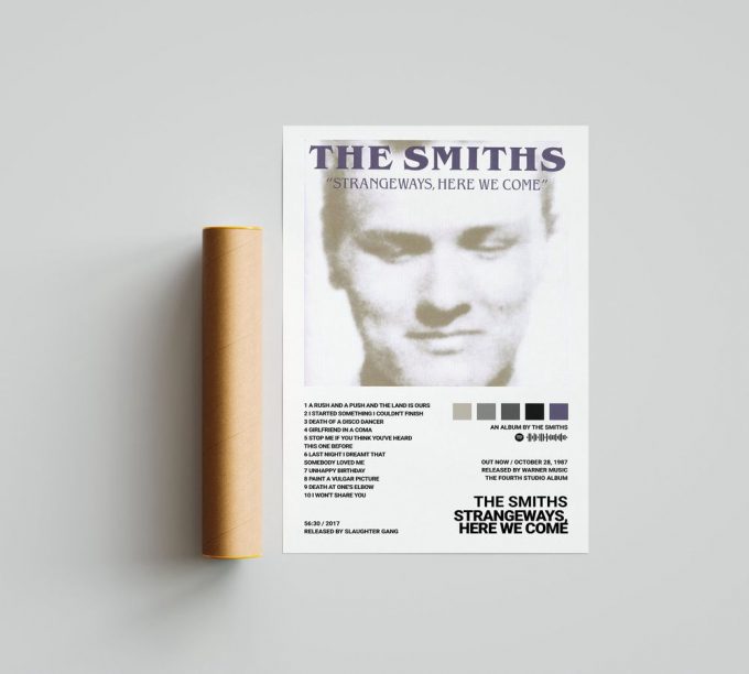 The Smiths Poster For Home Decor Gifts / Strangeways, Here We Come Poster For Home Decor Gift 3