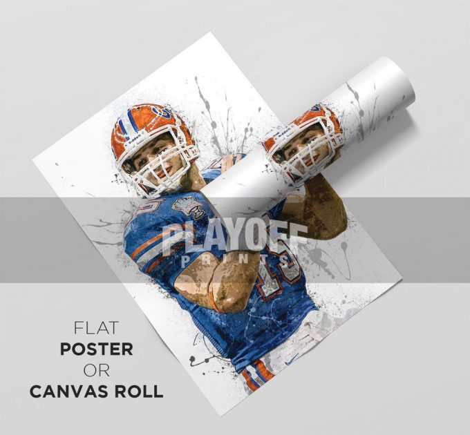 Tim Tebow Poster For Home Decor Gift, Florida Gators Poster For Home Decor Gift 3