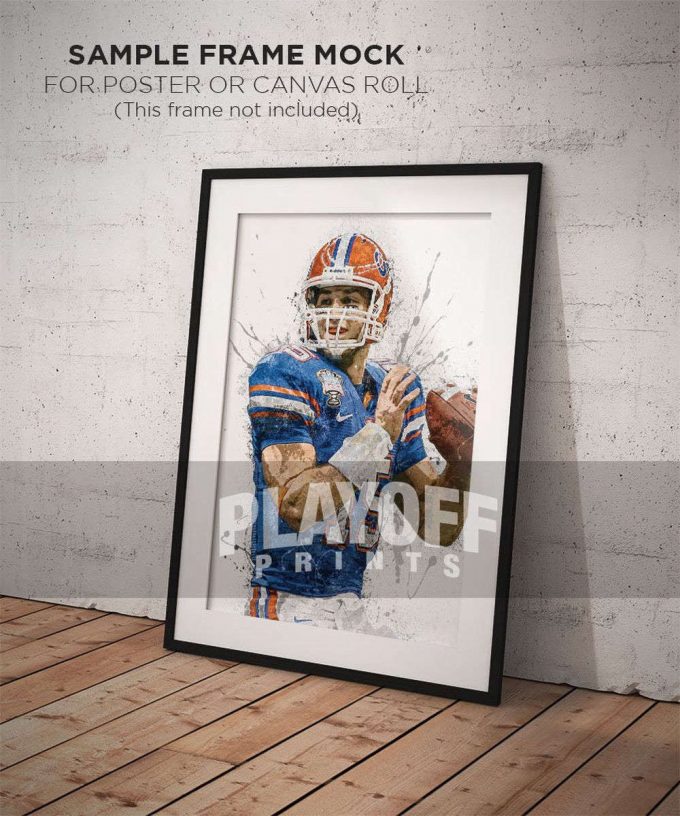 Tim Tebow Poster For Home Decor Gift, Florida Gators Poster For Home Decor Gift 4