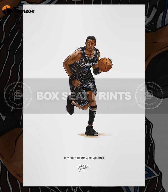 Tracy Mcgrady Poster For Home Decor Gift 1