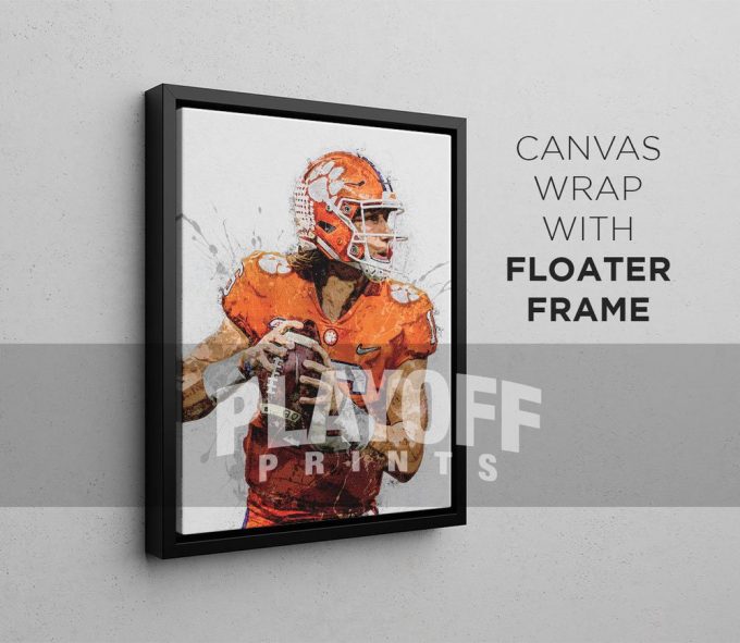 Trevor Lawrence Poster For Home Decor Gift, Clemson Tigers 3