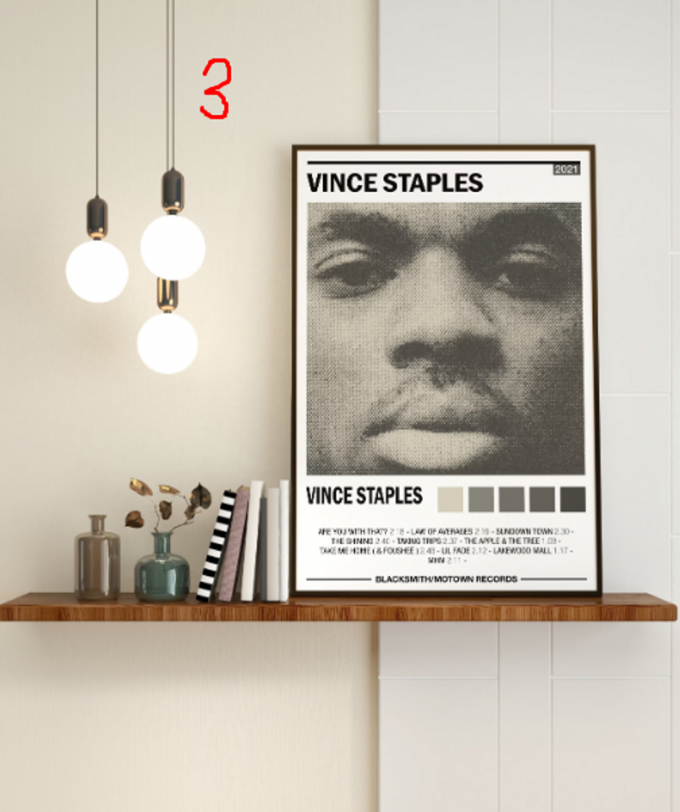 Vince Staples - Vince Staples - Album Poster For Home Decor Gift 2