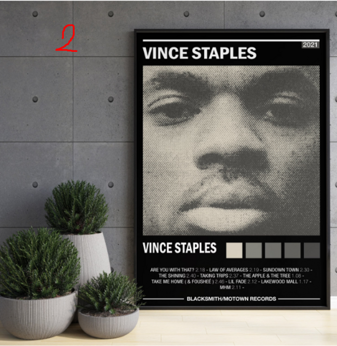 Vince Staples - Vince Staples - Album Poster For Home Decor Gift 3