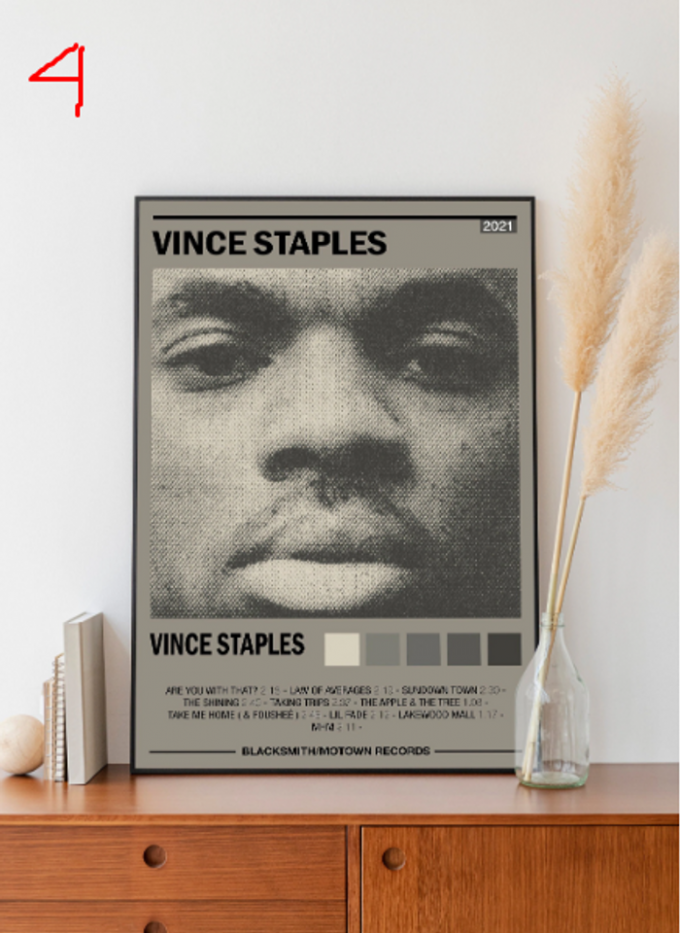 Vince Staples - Vince Staples - Album Poster For Home Decor Gift 4