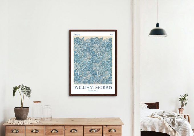 William Morris Art Print, William Morris Exhibition Poster For Home Decor Gift 3